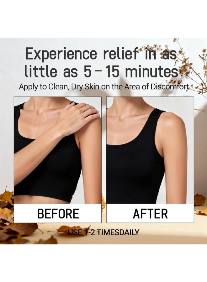 Mira Natural Relief & Repair Lotion, Fast-Absorbing, Non-Greasy Formula to Soothe Muscle & Joint Discomfort, Botanical Blend with Moisturizing Care for All Skin Types - Image 4