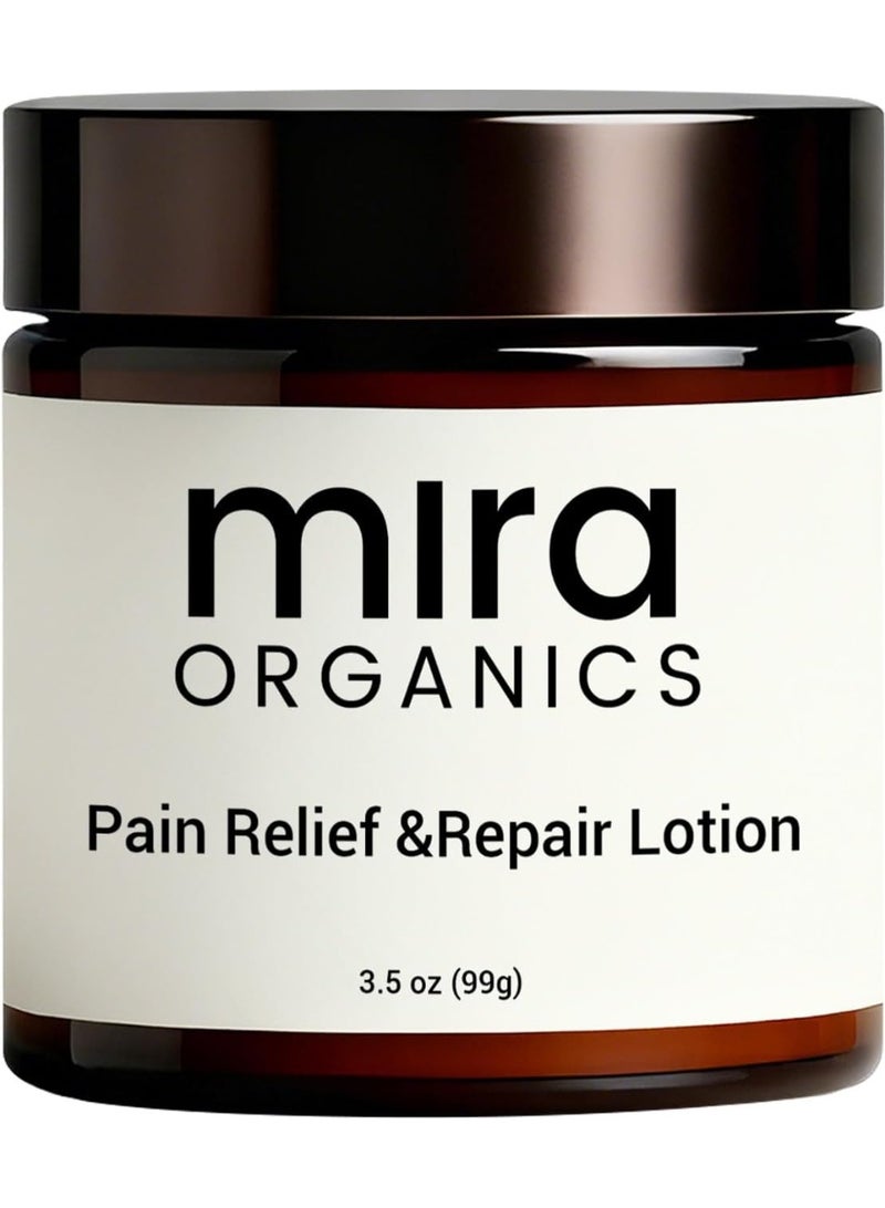 Mira Natural Relief & Repair Lotion, Fast-Absorbing, Non-Greasy Formula to Soothe Muscle & Joint Discomfort, Botanical Blend with Moisturizing Care for All Skin Types - Image 1