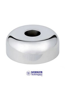 Merkur Shaving Stand Gloss Chrome 4006 | Non-Slip With Straight Cut | Ideal For Wet Shaving | Brass | Made In Germany  - Image 2