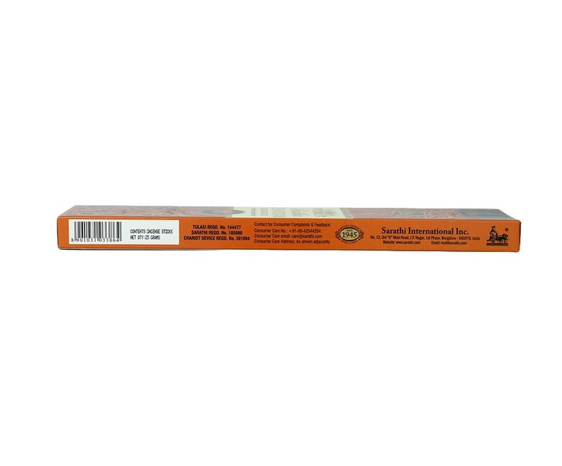 Tulasi Siddha Chandan Sandalwood 20 Sticks Agarbatti Incense - Image 4