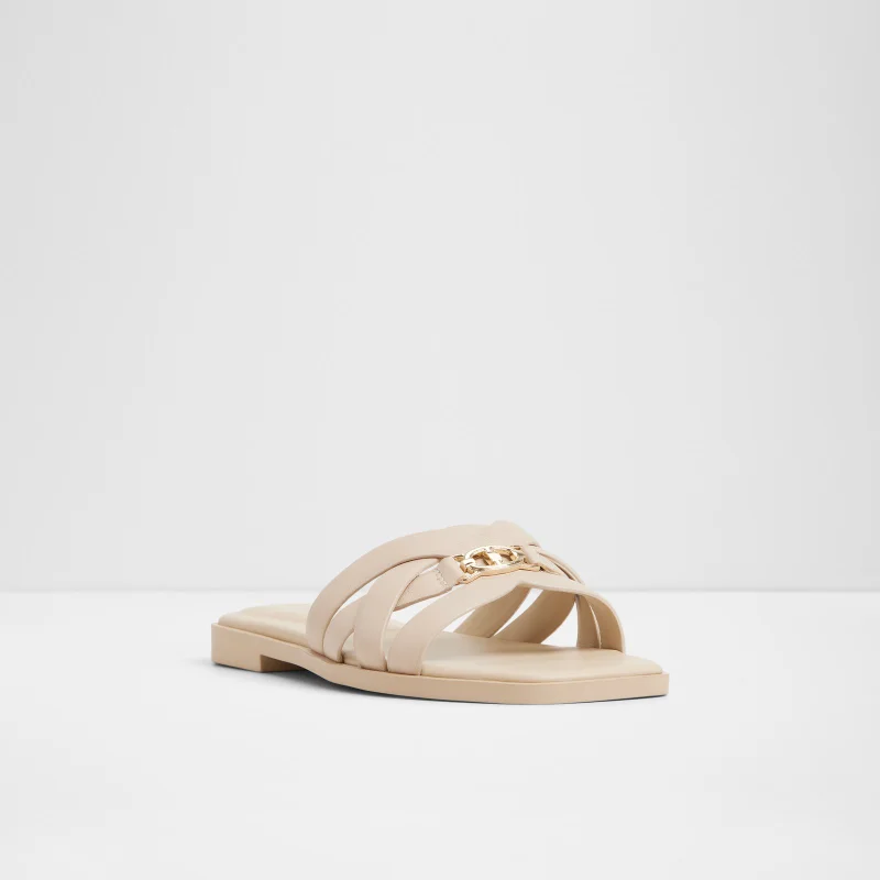 Aldo  Jennaleriel -In Women's Beige Flat Sandals for Women | Best Price UAE