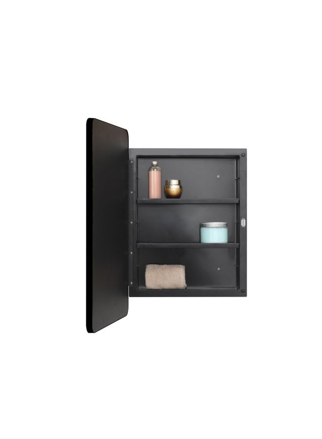 DANUBE HOME خزانة ميلانو الفردية الموديل: 1624F-P- أسود المقاس: 406X108X612 مم - صنع في الصين - Image 2