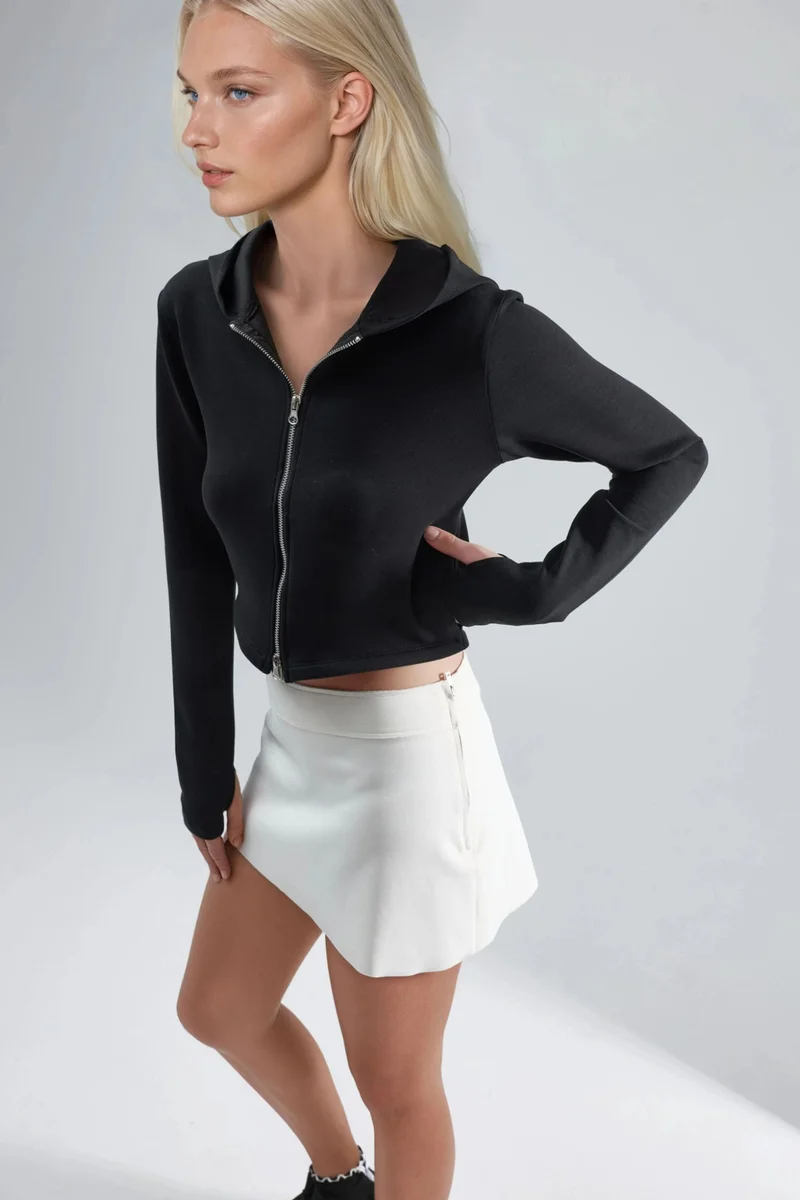 Busem BUSEM Hooded Zip-Up Regular Fit Jacket