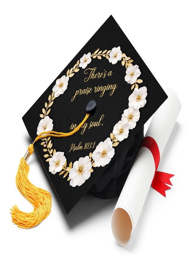 ADVANSYNC There’s a Praise Ringing in My Soul Graduation Cap Topper - Image 1