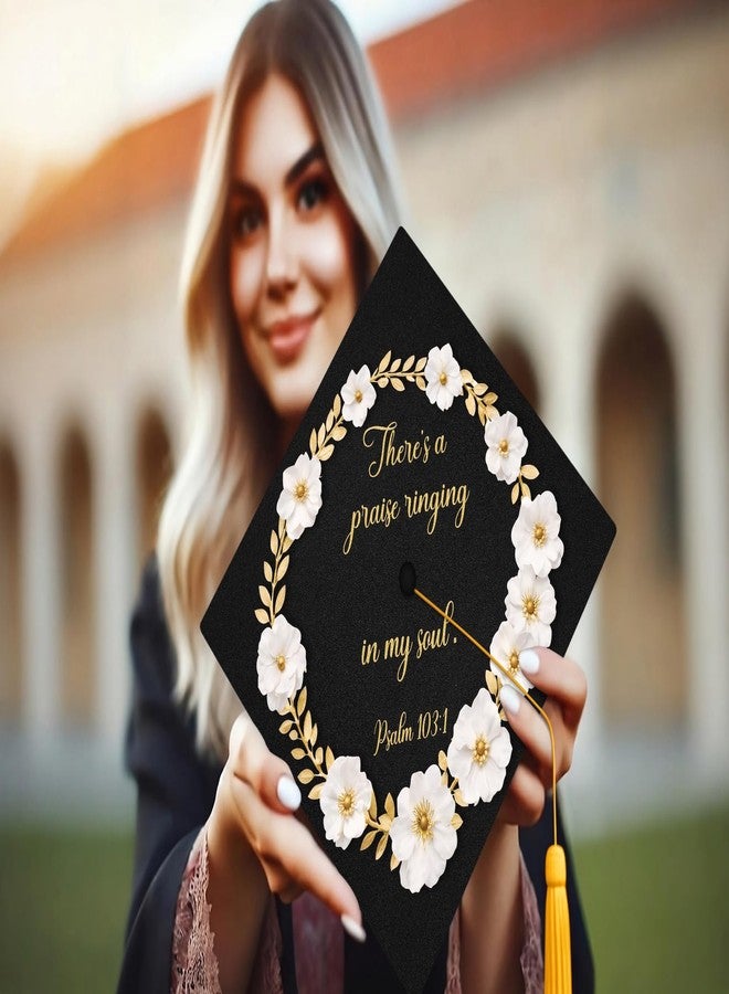 ADVANSYNC There’s a Praise Ringing in My Soul Graduation Cap Topper - Image 3