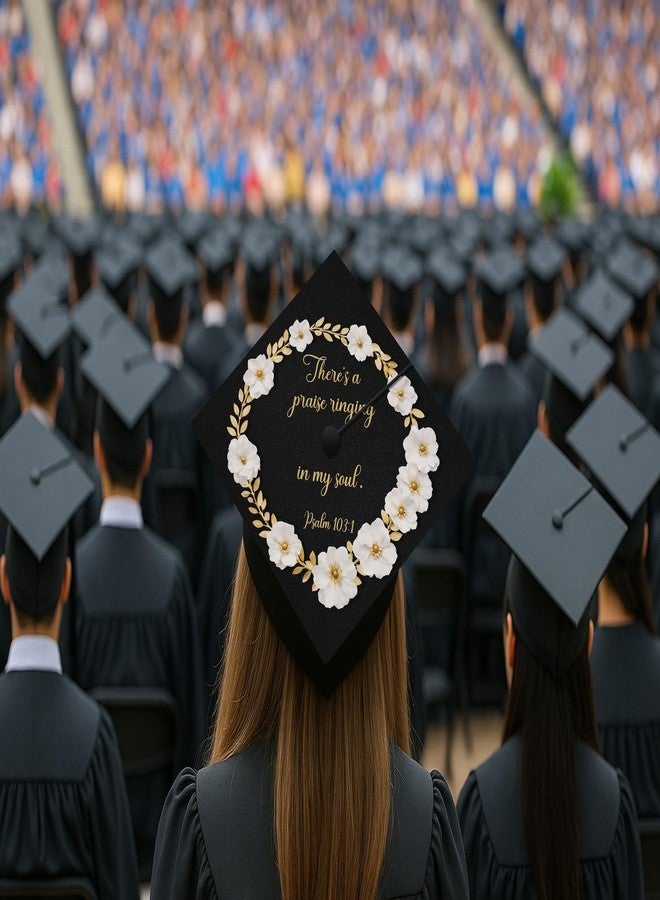 ADVANSYNC There’s a Praise Ringing in My Soul Graduation Cap Topper - Image 5