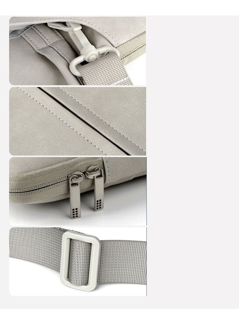 DUNISO 15.6 Inch Laptop Bag Lightweight Computer Bag Travel Business Briefcase Water Resistance Shoulder Messenger Bag Crossbody Bag for Men and Women Work Office - Image 5