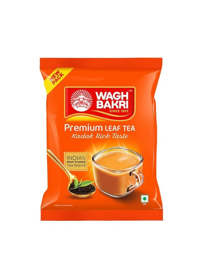 WAGH BAKRI شاي أوراق ممتاز، عبوة بولي، 500غ - Image 1