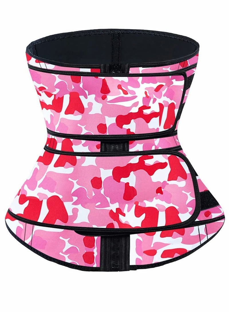 Y&D Double Belt Zipper Waist Trainer, Corset For Women Everyday Workout Body Shaper - Image 1