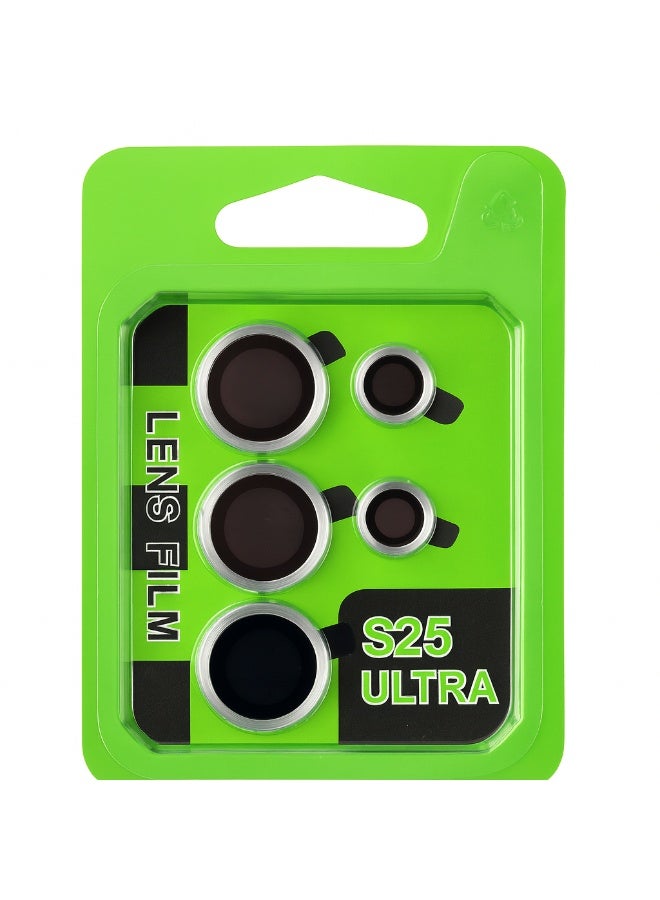 Samsung S25 Ultra Camera Lens Protector – Metal Ring + HD Glass – Full Coverage – Scratch Resistant - Image 1