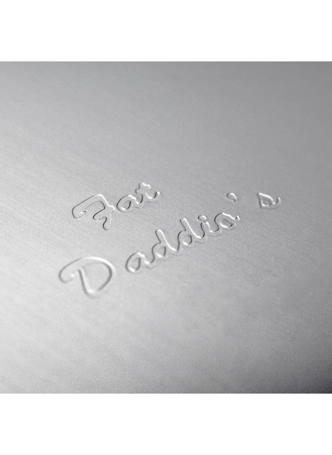 Fat Daddio's - Fat Daddio's Anodized Aluminum Square Cheesecake Pan with Removable Bottom, 6 Inch x 6 Inch x 3 Inch - Image 1