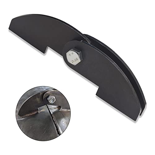 Ohoho Heavy Duty BBQ Smoker Hinge for BBQ Smoker Hinge Doors - Size: 8 X 2 1/4" DIY Parts Weld On Large 3/16 Plate Steel -Weld on - Image 1