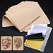 Autdor Tattoo Practice Skins with Transfer Paper Autdor 30Pcs Fake Skin and Stencil Paper Kit Includes 20Pcs Tattoo Paper and 10Pcs Double Sided Blank Practice Skin - Image 2