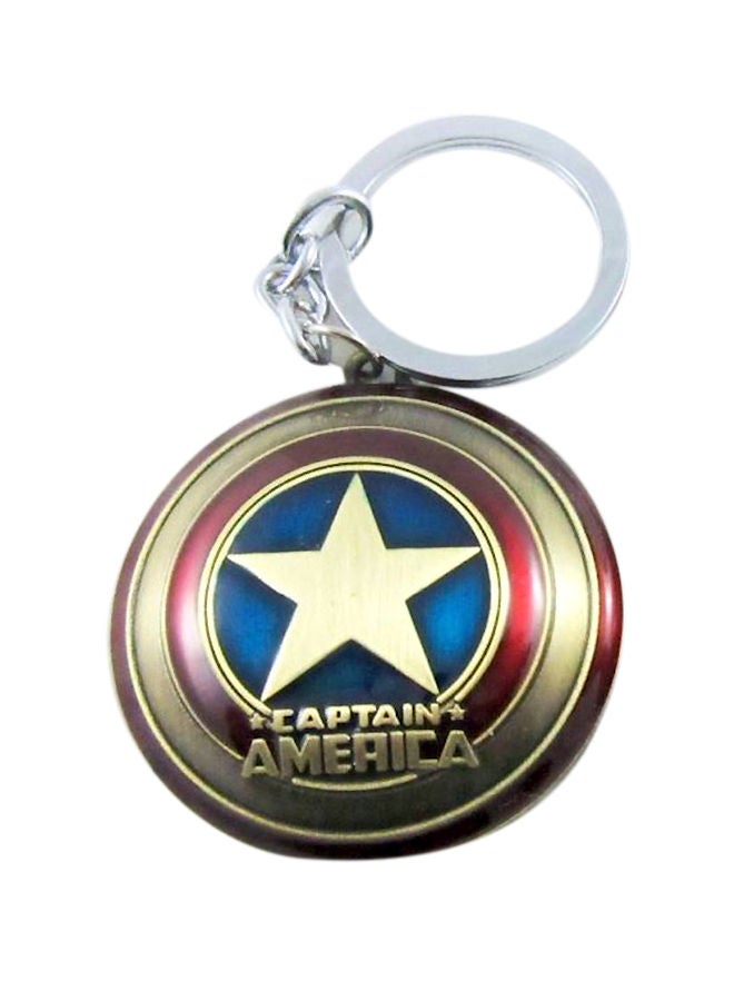 نيبمينينت سلسلة مفاتيح بتصميم درع كابتن أمريكا