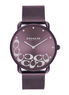 COACH Round Analog Women's Purple Case Wrist Watch - 14504339  - Image 1