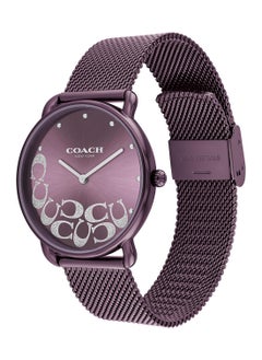COACH Round Analog Women's Purple Case Wrist Watch - 14504339  - Image 2