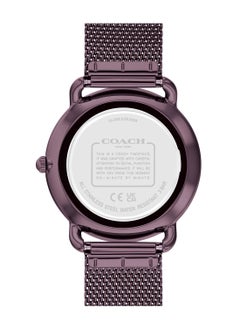 COACH Round Analog Women's Purple Case Wrist Watch - 14504339  - Image 3