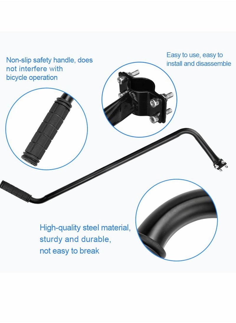 Excefore - Bike Training Handle, Bike Training Handle for Kids Trainer Balance Push Bar, Children Cycling Bike Safety Trainer Handle Balance Push Bar - Image 1