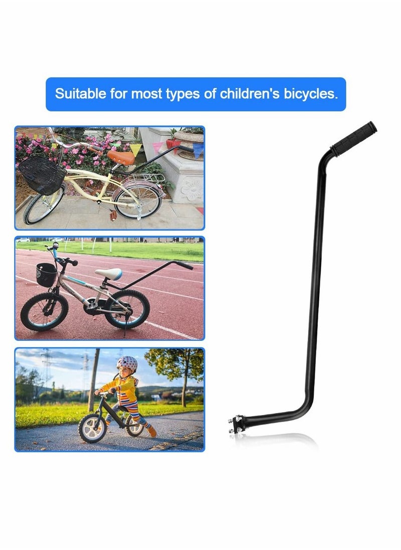 Excefore - Bike Training Handle, Bike Training Handle for Kids Trainer Balance Push Bar, Children Cycling Bike Safety Trainer Handle Balance Push Bar - Image 1