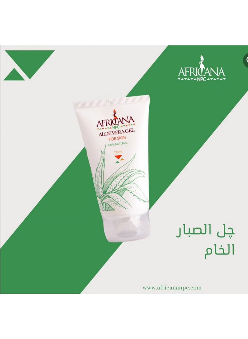 AFRICANANPC Aloe Vera Gel For Skin 100% Natural 125ml - Image 2
