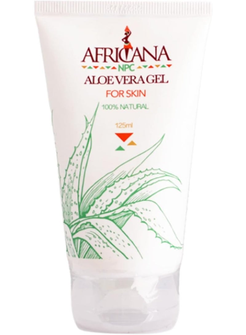 AFRICANANPC Aloe Vera Gel For Skin 100% Natural 125ml - Image 1