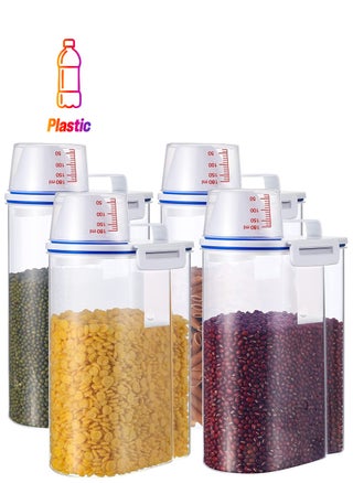 Rice Box 4 Pieces Transparent