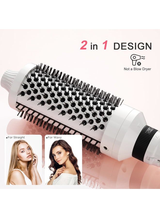 K&K 3 in 1 Thermal Brush Set, Ceramic Hot Brush, Fast Heating Curling Wand for Short, Medium & Long Hair, 5 Temperature Adjustment, Dual Voltage - Image 5
