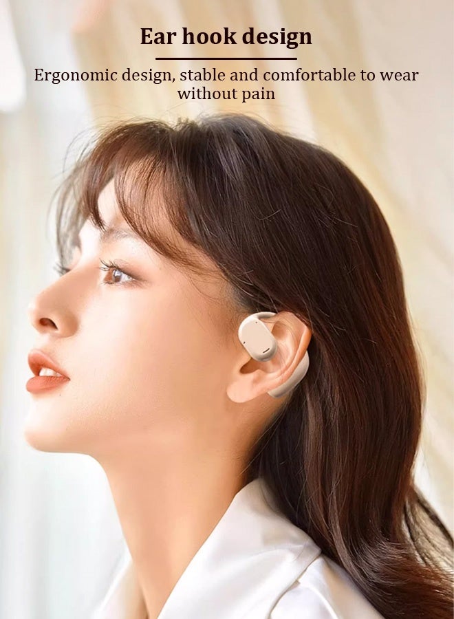 EarHook Bluetooth Earbuds with Crystal Clear Sound Waterproof Sports Earphones with a Built-in Microphone Wireless Earphones for mobile phones, featuring over 30 hours of battery life, perfect for the gym, running, and driving. - Image 2