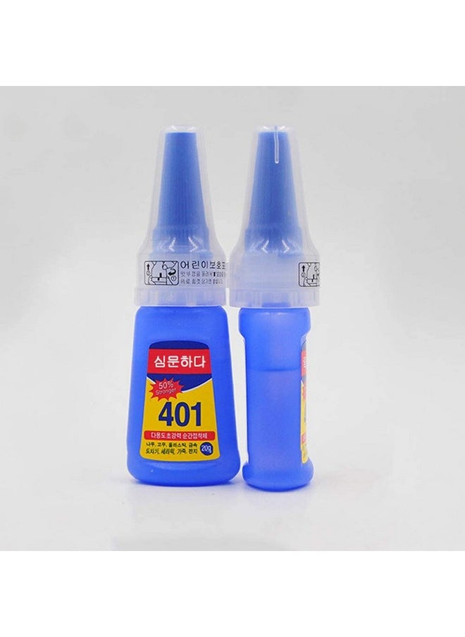 Nailwind Brush On Nail Glue For Press On Nails, 401 Extra Strong Nail Glue For Acrylic Nails, Waterproof Nail Glue For Fake Nails Long Lasting Nail Bond, Professional Nail Glue For Nail Tips 1 Pcs  - Image 5