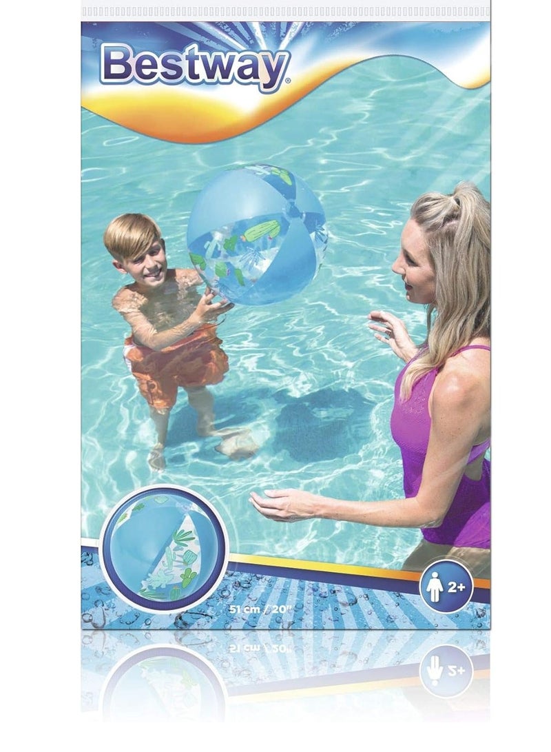 Bestway Designer Beach Ball 1Piece Assorted Color - Image 4