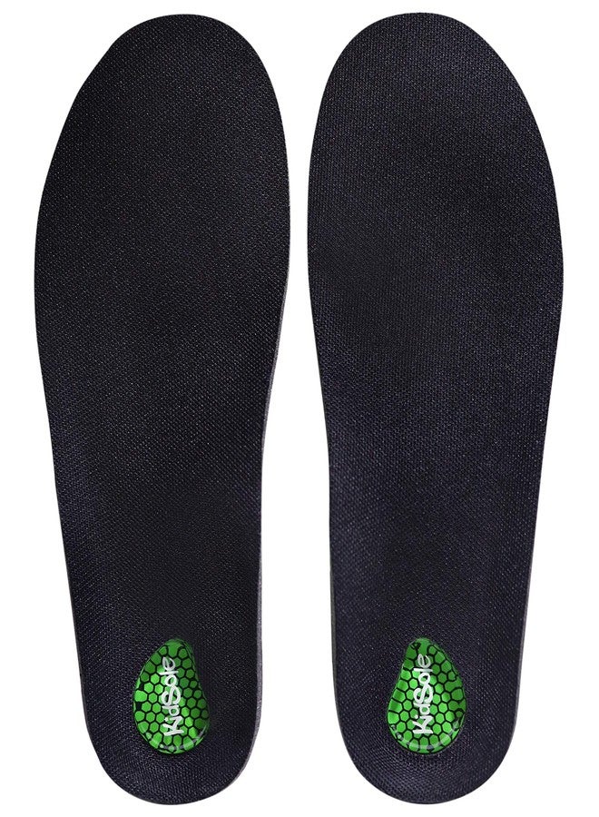 KidSole Green Martian: Arch Support Soft & Strong Insole. Slim & Lightweight Design with Memory Foam Top. ((24 CM) Kids Size 3-6) - Image 5