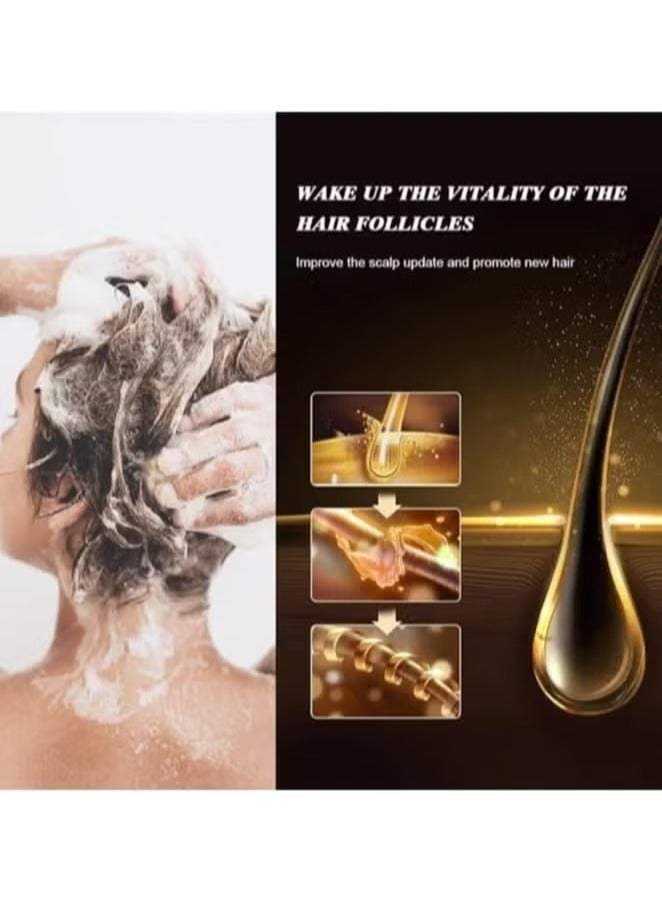 كارسيل مجموعة إصلاح الشعر مع شامبو وبلسم وقناع كولاجين الماكا بالإضافة إلى زيت الماكا للشعر الجاف والتالف - Image 5