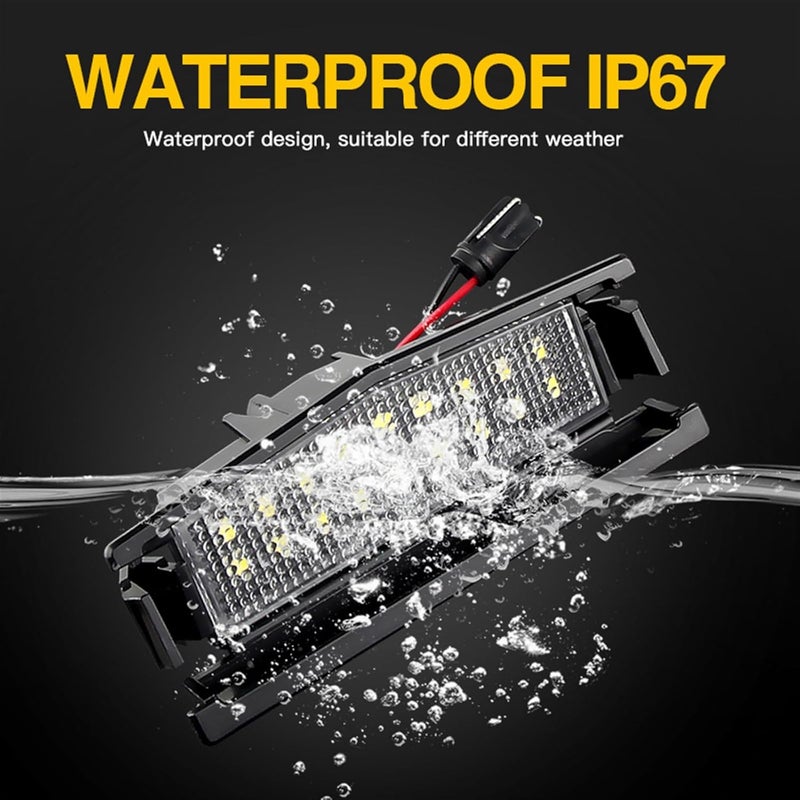 Vuzmode LED License Plate Lights for Mazda MX-5 Miata - Image 3