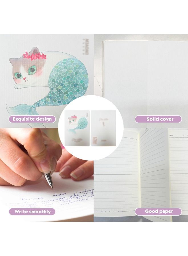 XIANGYU 5 Piece B5 Diary Note Book Hardcover Planners And Notebooks Cat Cover  - Image 3