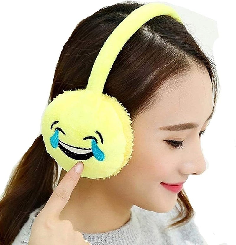 CLOTHERA Kid's Winter Warm Earmuffs (Emoji Pack of 2) - Image 4