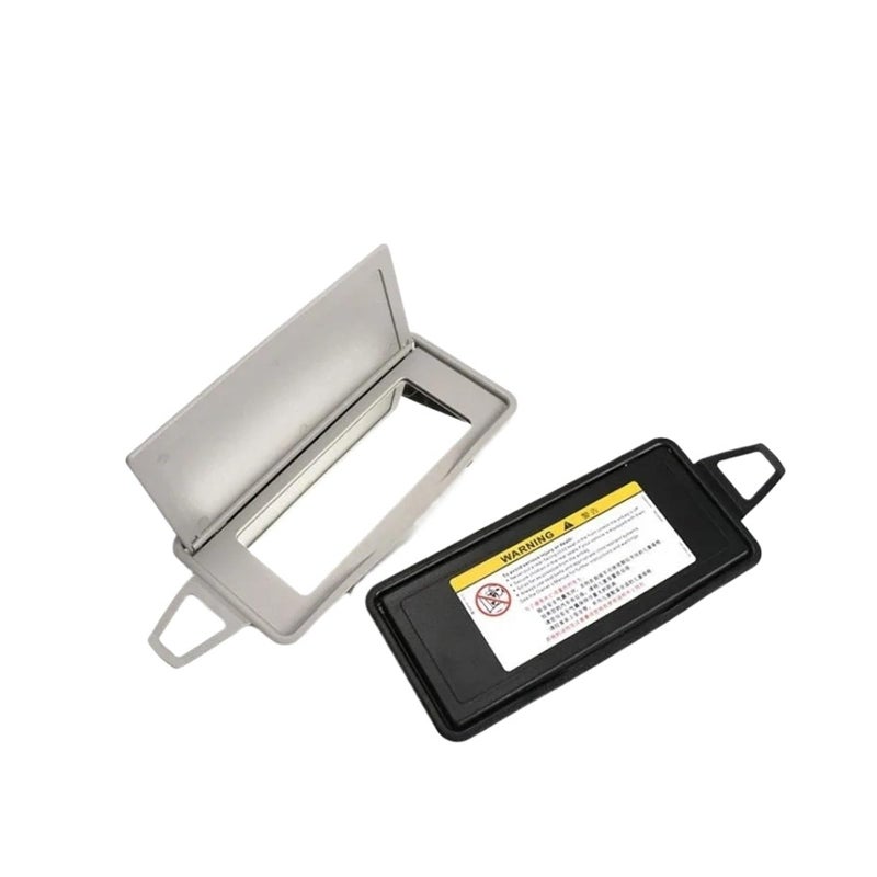 Universal Left Right Car Sun Visor Makeup Mirror Cover Black Right Compatible with S Class W221 2006 2013 - Image 5