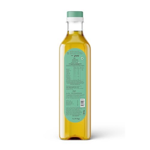 Jivo First Pressed Sesame Oil | 1L Bottle | Gingelly Oil | Contains MUFA (oleic acid) and Omega-6 PUFA (linoleic acid) | Natural Antioxidants (Lignans) | Ideal for Cooking - Image 2