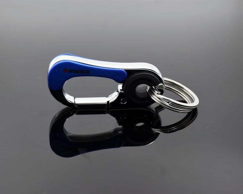 TechPro Stainless Steel Keychain Heavy Duty For Men And Women, Blue - Image 5