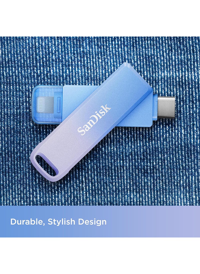 sandisk 256 GB Creator Phone Drive - for iPhone, iPad, Laptop & Mac - Includes USB Type-C and Lightning Connectors - Automatic Backup, 3 Months of Adobe Lightroom Included SDIXD0N-256G-GN6TP - Image 5