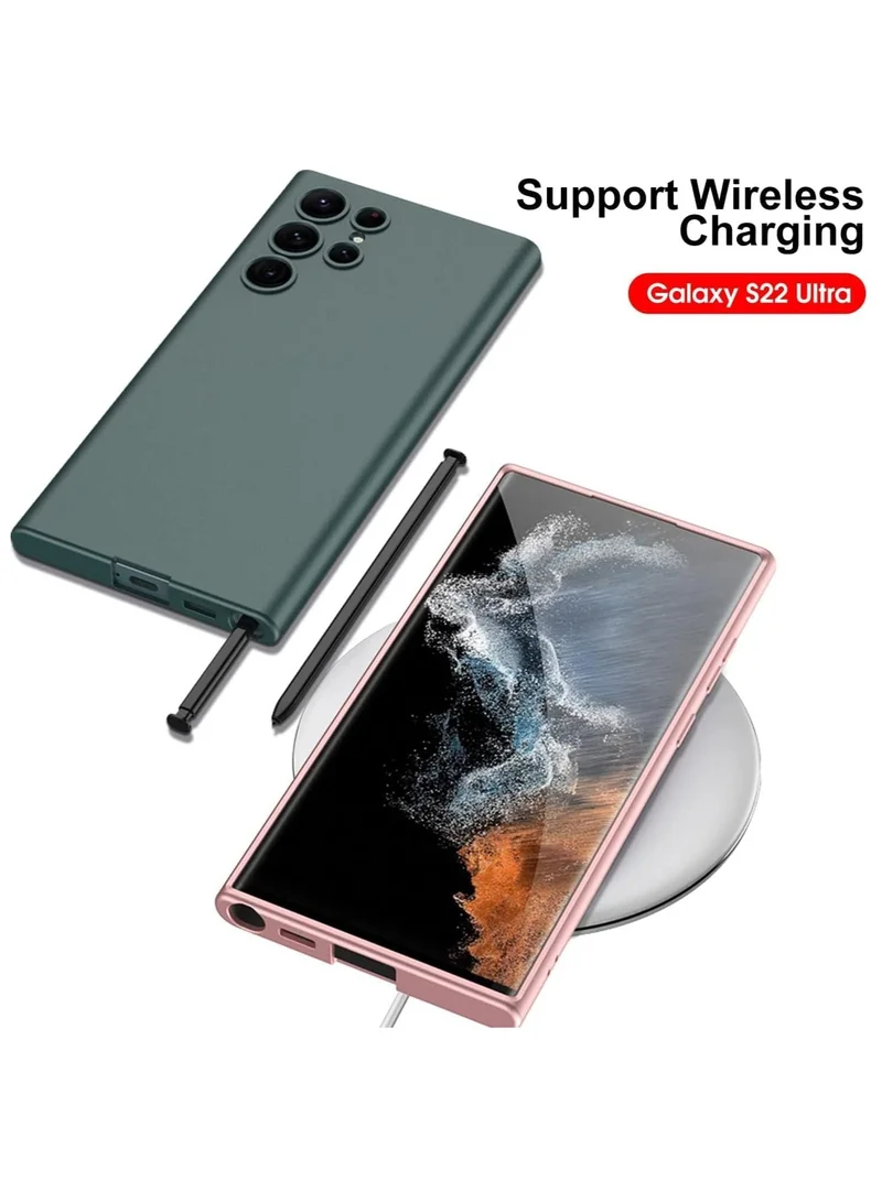 موبكوس جراب Samsung Galaxy S23 Ultra Premium من السيليكون السائل ناعم الملمس ومقاوم للصدمات MagSafe