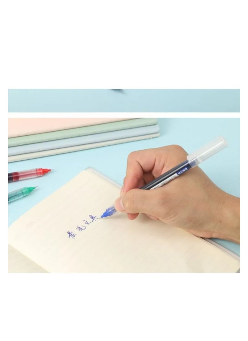 ام اند جي - M&G Chenguang Liquid Roller Gel Pen Pipe Tip 0.5mm Z-1 - 8 colors - No:ARPM2073 - Image 1