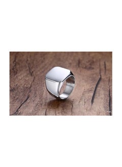 Fayrouz Jewellery Fayrouz Jewelry Men's Stainless Steel Square Designs Rings for Men, Thumb Pinky Ring, Men's Ring for Boys  - Image 2