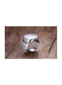 Fayrouz Jewellery Fayrouz Jewelry Men's Stainless Steel Square Designs Rings for Men, Thumb Pinky Ring, Men's Ring for Boys  - Image 5