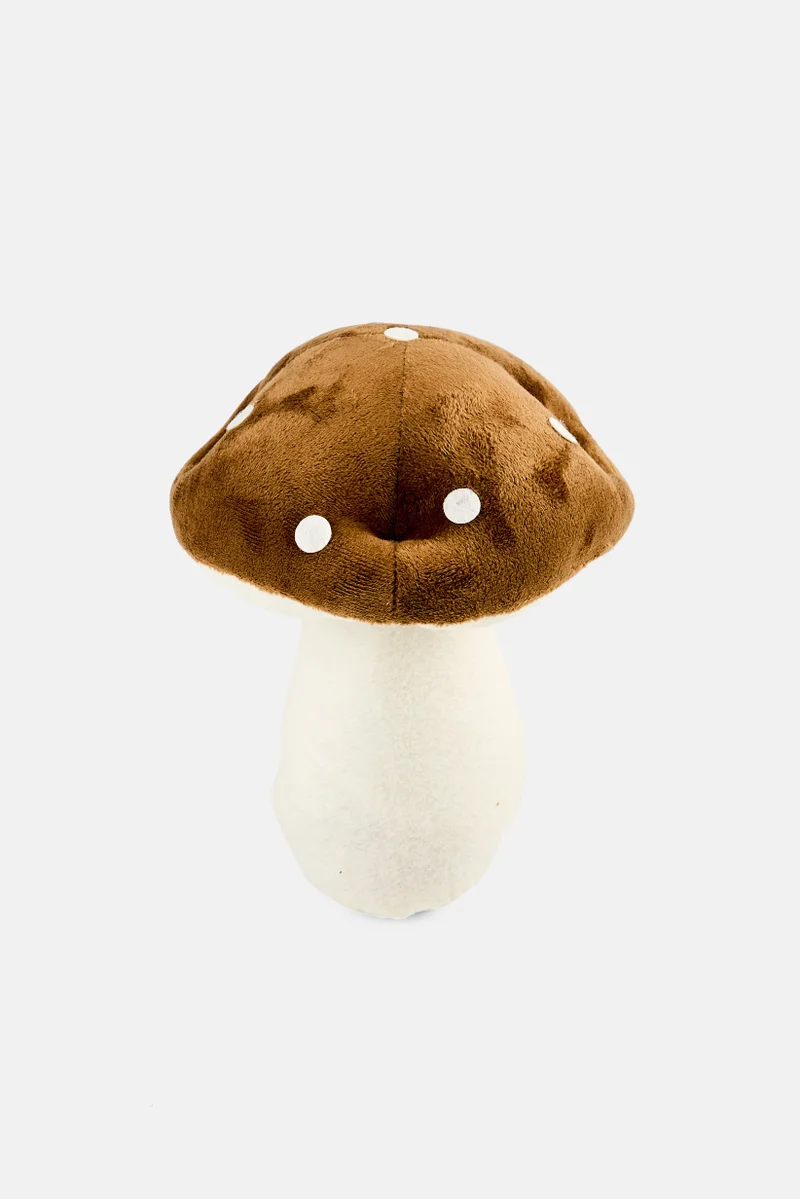 Muy Mucho Wool Mushroom Doorstopper, Multicolor
