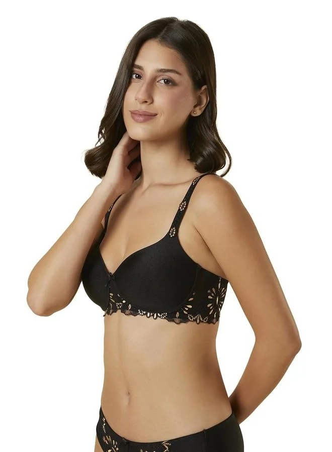 ترايامف Triumph Elegant Spotlight Padded Non-Wired T-Shirt Bra Black