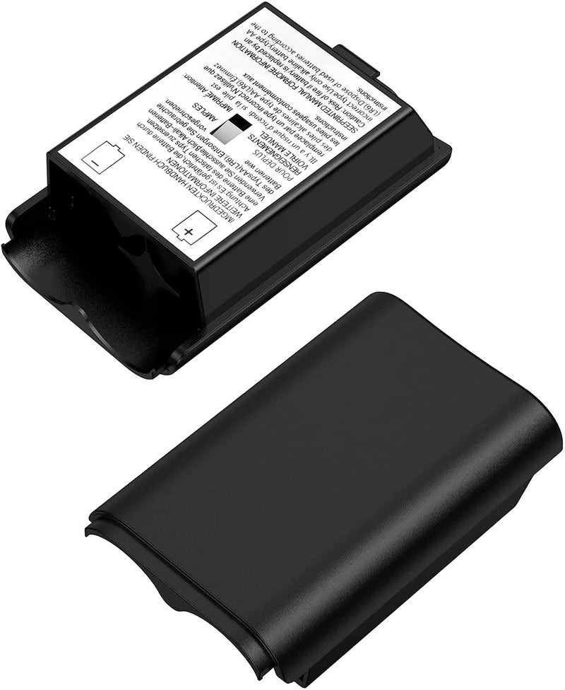 XUKEKOY 4 Pack Battery Box/Battery Cover for Microsoft Xbox 360 Wireless Controller - Image 3