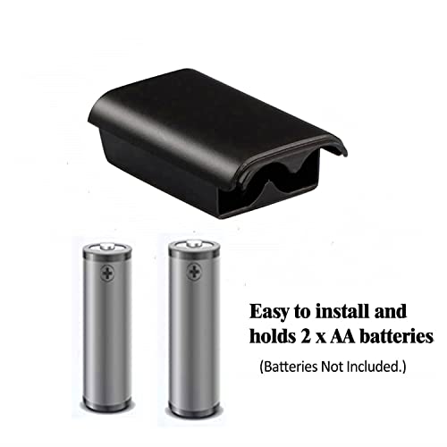XUKEKOY 4 Pack Battery Box/Battery Cover for Microsoft Xbox 360 Wireless Controller - Image 4