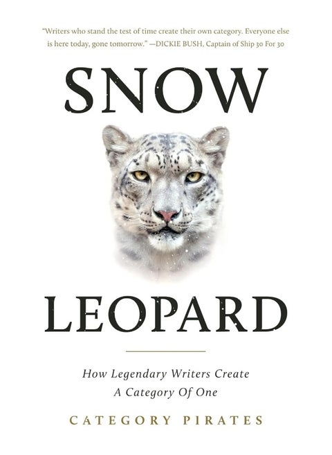 Snow Leopard: How Legendary Writers Create A Category Of One