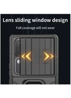 Fankalo Phone Case for vivo S18/V30/V30 Pro with Slide Camera Cover Military Grade Drop Protective Phone Case with Magnetic Car Mount Holder  - Image 3