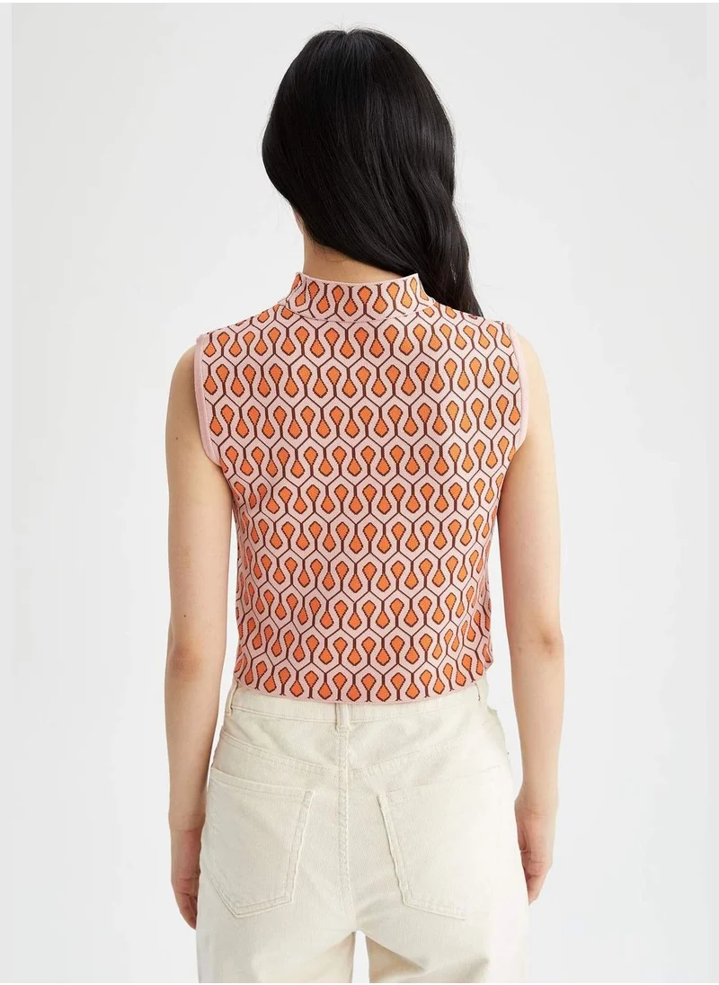 DeFacto Regular Fit Sleeveless Crop Top